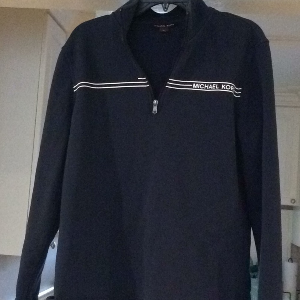 Michael kors quarter zip sweater